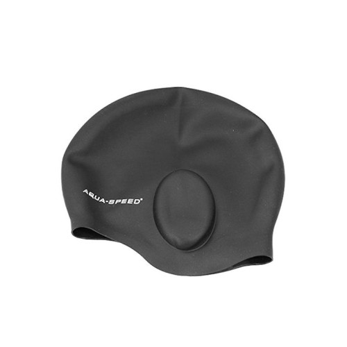 ΣΚΟΥΦΑΚΙ ΣΙΛΙΚΟΝΗΣ AQUA SPEED EAR CAP Μαύρο