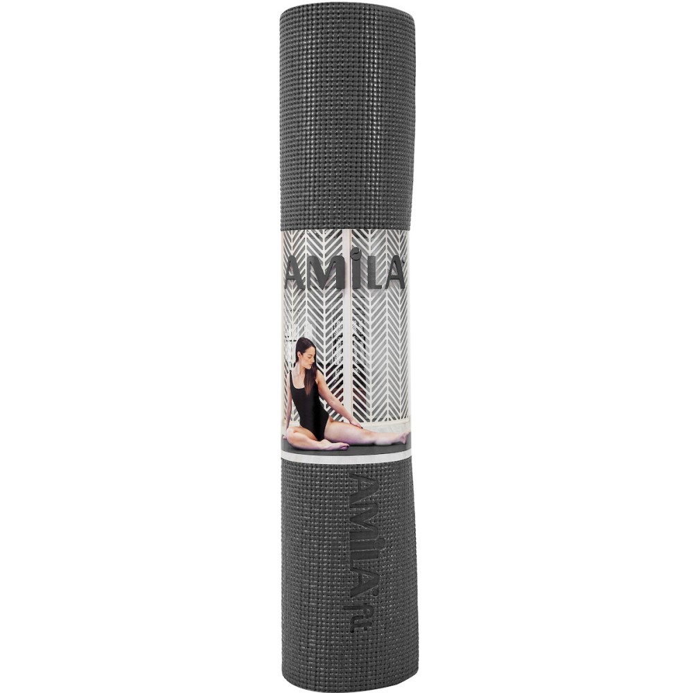 AMILA Στρώμα Yoga & Pilates // Μαύρο