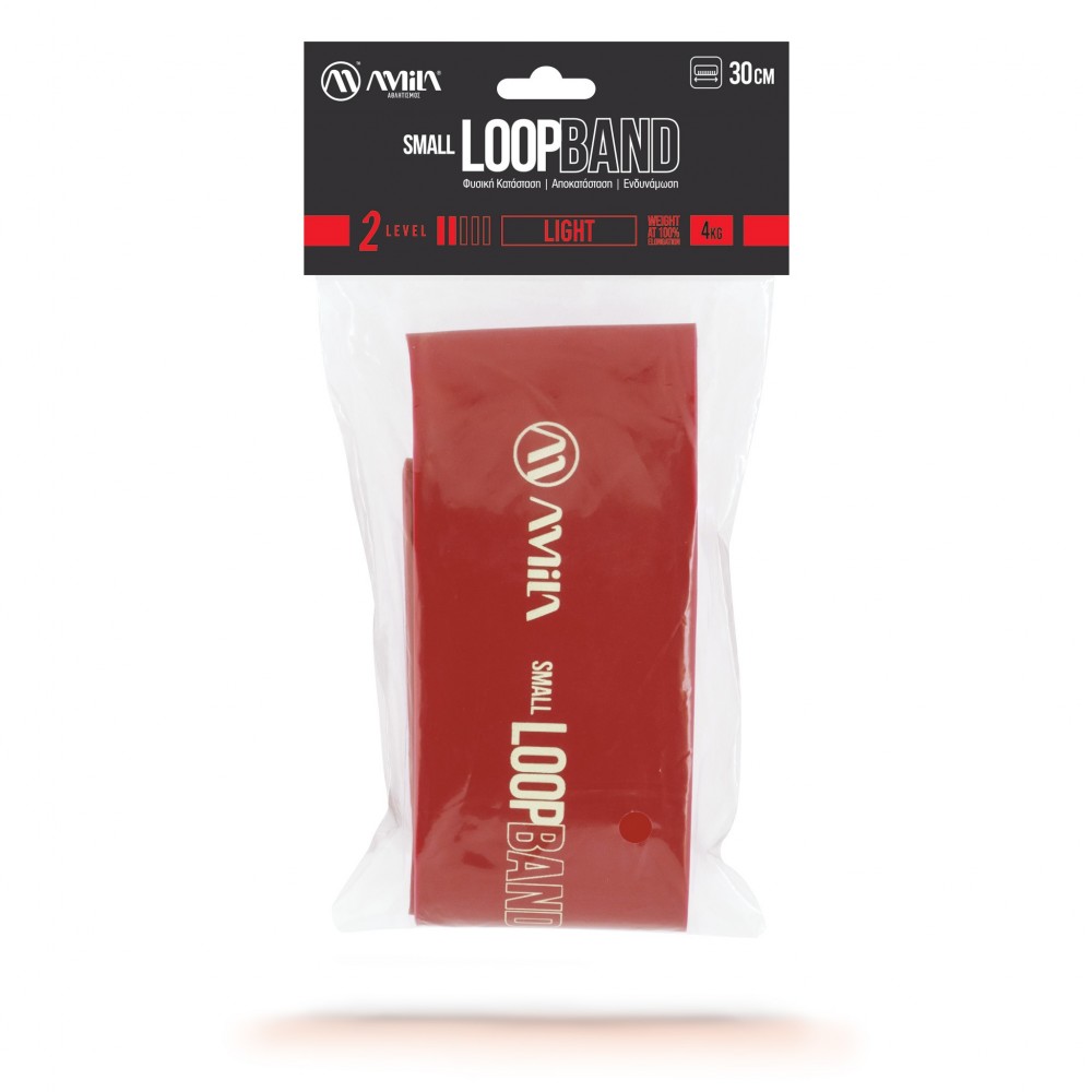 Λάστιχο Αντίστασης AMILA Small LoopBand Light // Κόκκινο