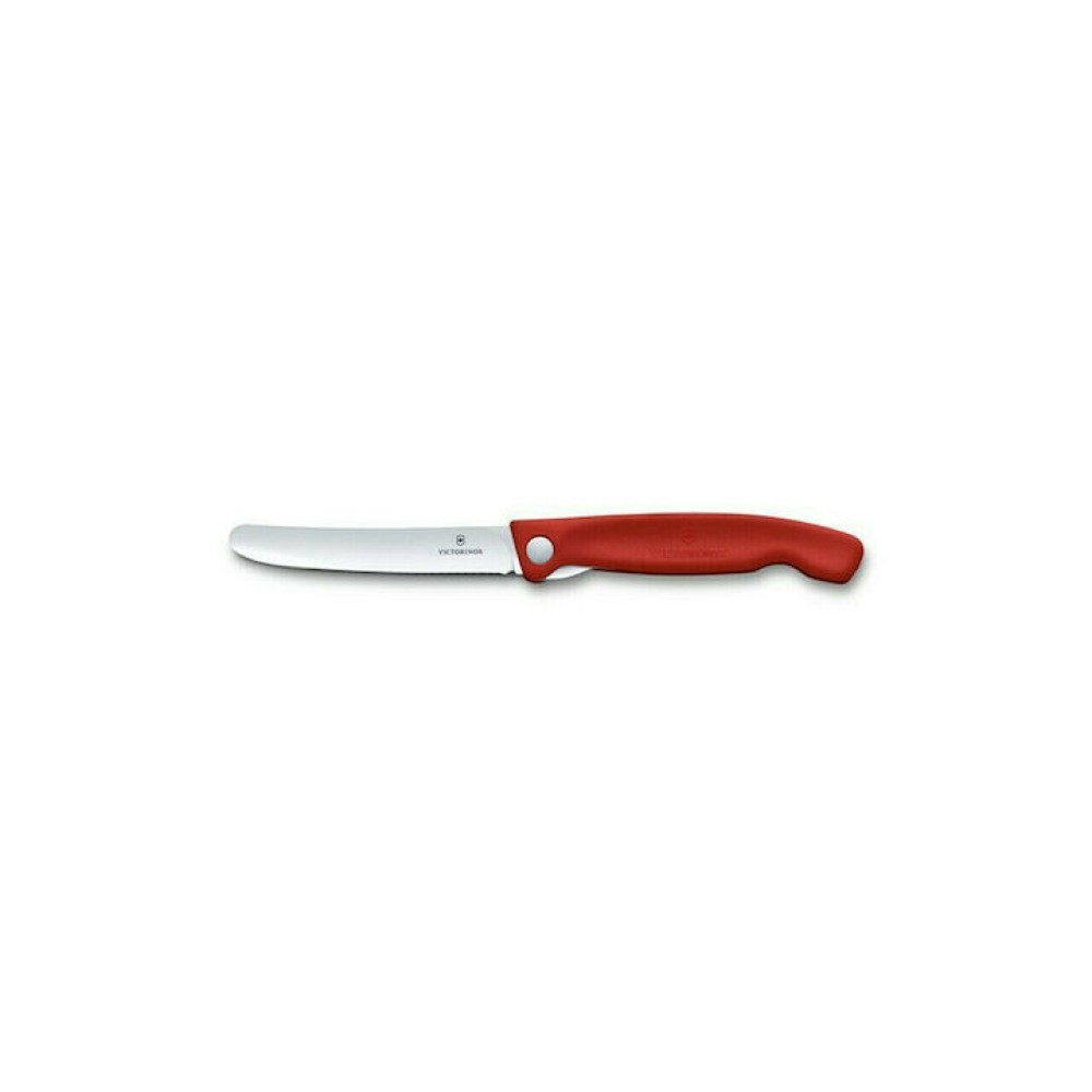 Πτυσσόμενο μαχαίρι καθαρισμού VICTORINOX 6.7801.FB - κόκκινο (11cm)