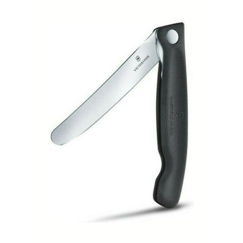 Πτυσσόμενο μαχαίρι καθαρισμού VICTORINOX 6.7803.FB - μαύρο (11cm)