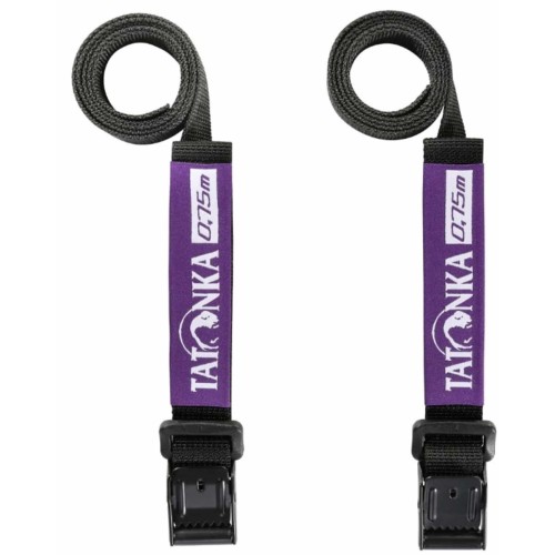 Tatonka Ιμάντες (ζεύγος) Easy Strap 18mm/0.75m Μαύρο-μωβ