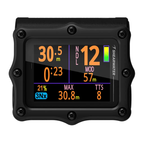 Shearwater Perdix 3 Black ΥΠΟΛΟΓΙΣΤΗΣ ΚΑΤΑΔΥΣΗΣ