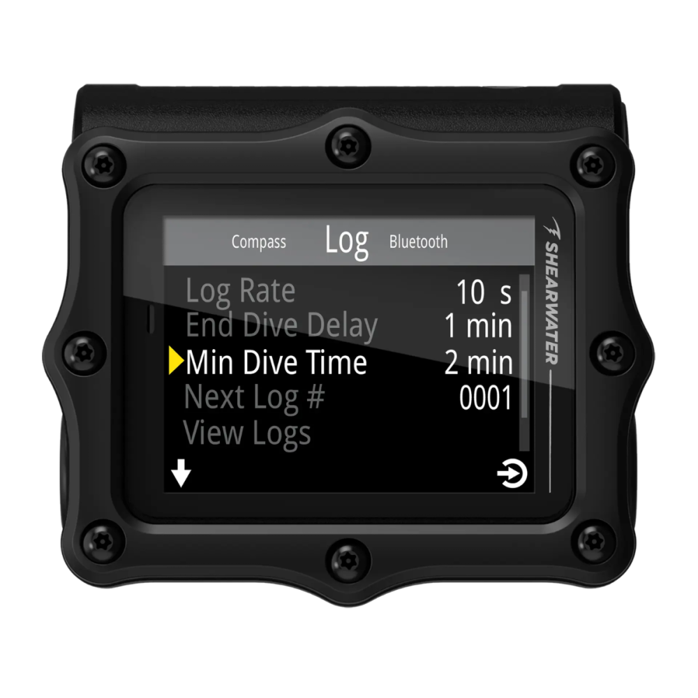 Shearwater Perdix 3 Black ΥΠΟΛΟΓΙΣΤΗΣ ΚΑΤΑΔΥΣΗΣ