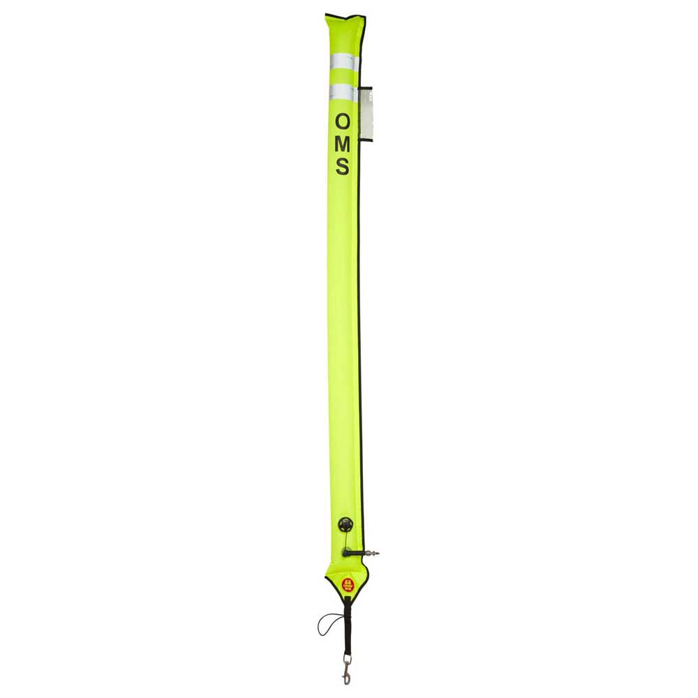 Σημαδούρα αποσυμίεσης OMS SLIM Big Diver's Alert Marker 1.80 meter closed No-Lock LP Connector with OPV (~12 kg lift)
