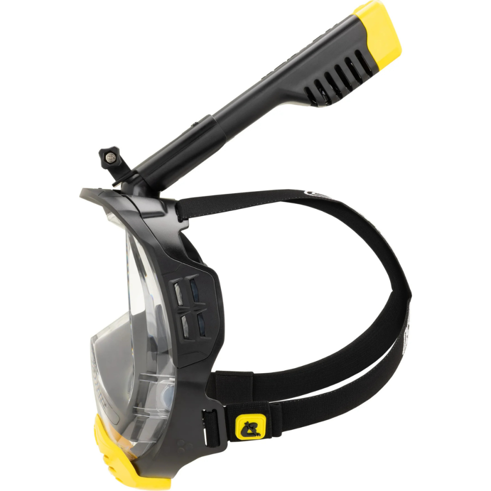 Cressi KAIRON FULL FACE MASK ΜΑΥΡΗ/ΚΙΤΡΙΝΗ L/XL