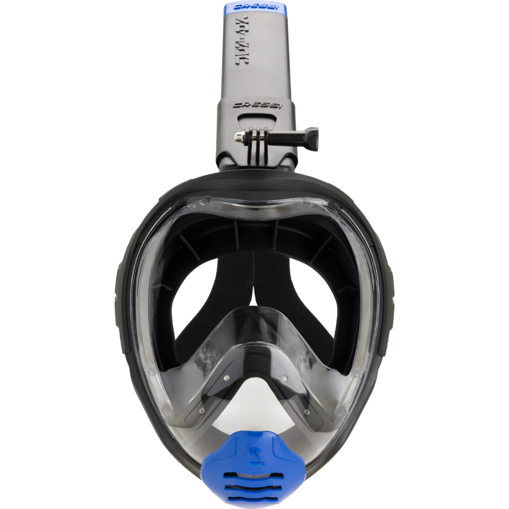 Cressi KAIRON FULL FACE MASK ΜΑΥΡΗ/ ΜΠΛΕ L/XL