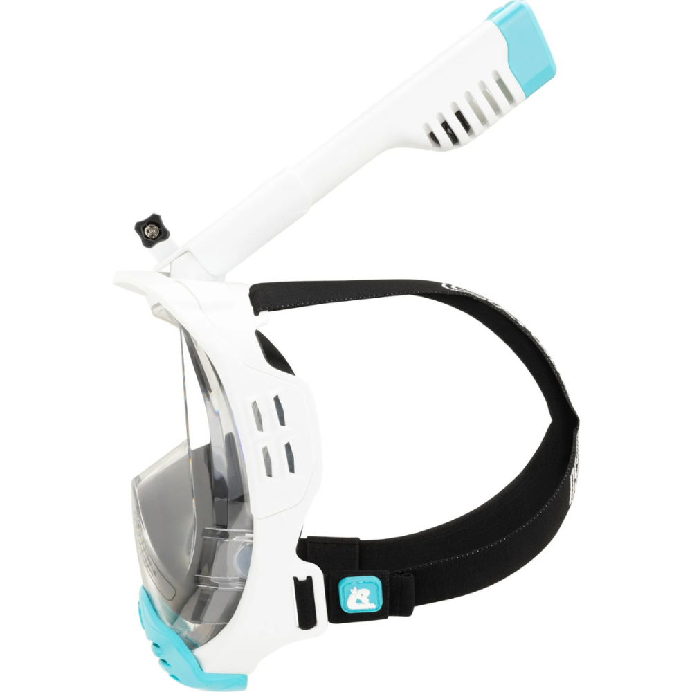 Cressi KAIRON FULL FACE MASK ΑΣΠΡΗ/AQUAMARINE S/M
