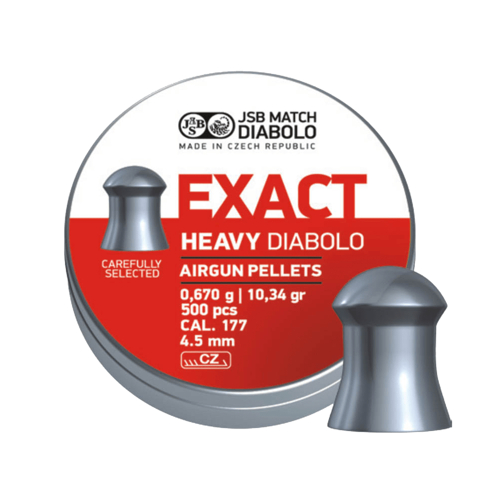 ΒΛΗΜΑΤΑ JSB EXACT 4.52mm / 500, HEAVY, (0.67gr / 10,34