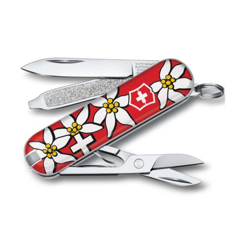 Ελβετικός σουγιάς Victorinox Classic SD Edelweiss 58mm
