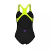 ΓΥΝΑΙΚΕΙΟ ΜΑΓΙΟ ARENA SOLID Foggy Dots Swim Pro Black - Artic Lime