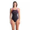 ΓΥΝΑΙΚΕΙΟ ΜΑΓΙΟ Arena Graphic Swim Pro μαύρο-ροζ