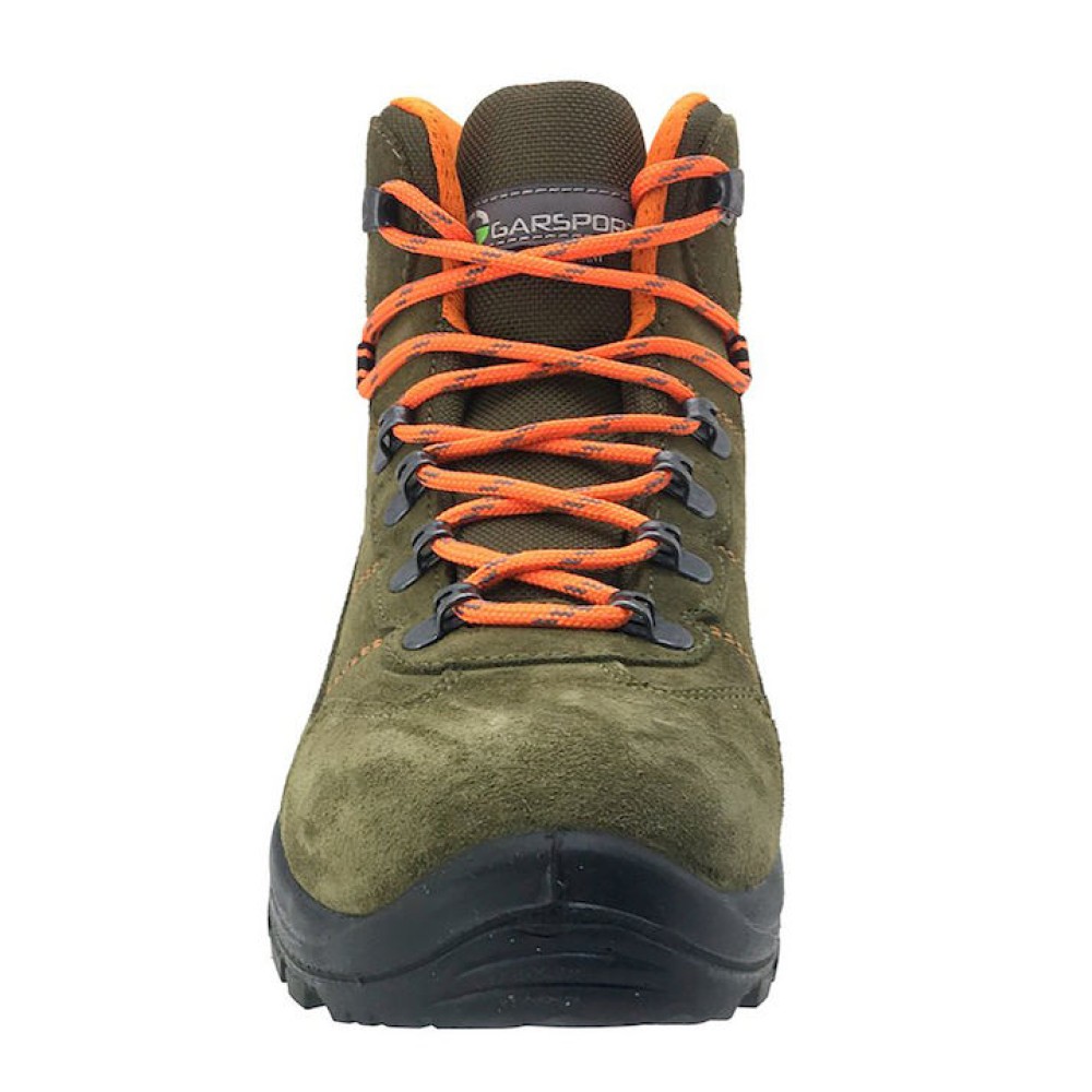 Garsport Μποτάκια Kamikaze Full Suede Πεζοπορίας - Ορειβασίας Πράσινα