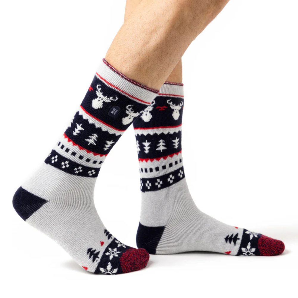 Χριστουγεννιάτικες Kάλτσες HEAT HOLDERS Mens Lite Christmas Socks - Stag