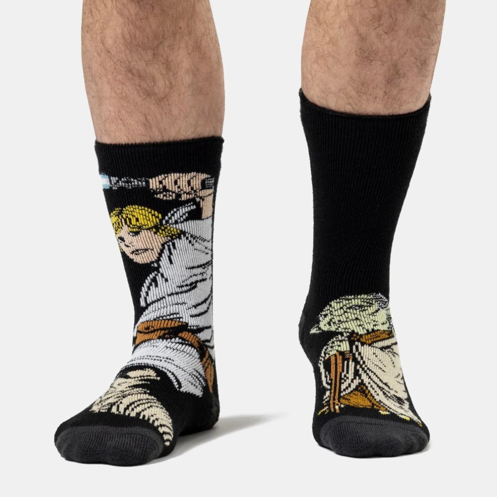 Ανδρικές Ισοθερμικές κάλτσες HEAT HOLDERS Lite Star Wars Yoda & Luke
