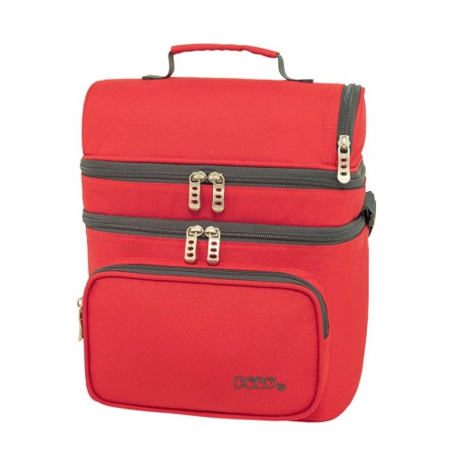Polo Τσάντα φαγητού double cooler 9lt Κόκκινο 25 x 19 x 29cm