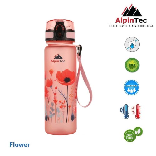 Παγούρι ALPINTEC Mood 500ml Pale-Pink Flower