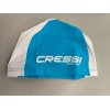 Παιδικό Υφασμάτινο Σκουφάκι CRESSI TAGO SPANDEX μπλε // λευκό