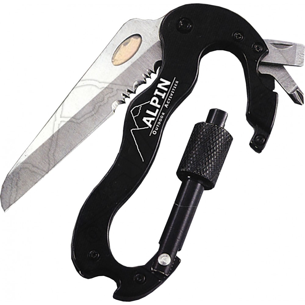 Σουγιάς Πολυεργαλείο Carabiner ALPIN