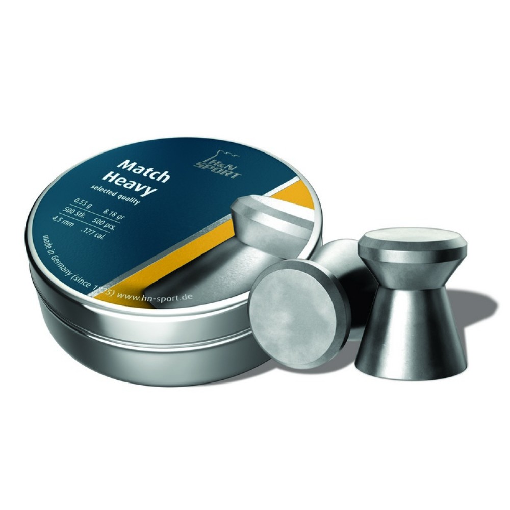 Βλήματα H&N Match Heavy 4.5mm (500 τεμ)