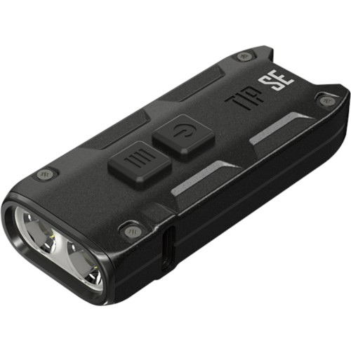 Φακός Μπρελοκ LED NITECORE TIP SE επαναφορτιζόμενος - μαύρο
