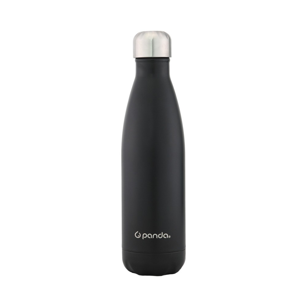 ΘΕΡΜΟΣ ΥΔΡΟΔΟΧΕΙΟ ΑΝΟΞΕΙΔΩΤΟ 500 ml PANDA Μαύρο
