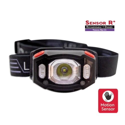 Φακός Κεφαλής ALPINPRO Αδιάβροχος C-10RD-UV Sensor+