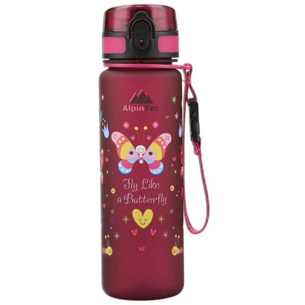 Παγούρι ALPINTEC Πεταλούδα 500ml Kids βατόμουρο