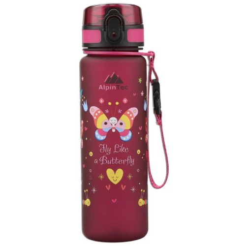 Παγούρι ALPINTEC Πεταλούδα 500ml Kids βατόμουρο