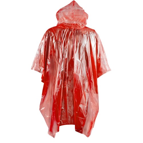 Αδιάβροχο Poncho PE COMPASS ενηλίκων 127 x 203 cm (21389) Κόκκινο