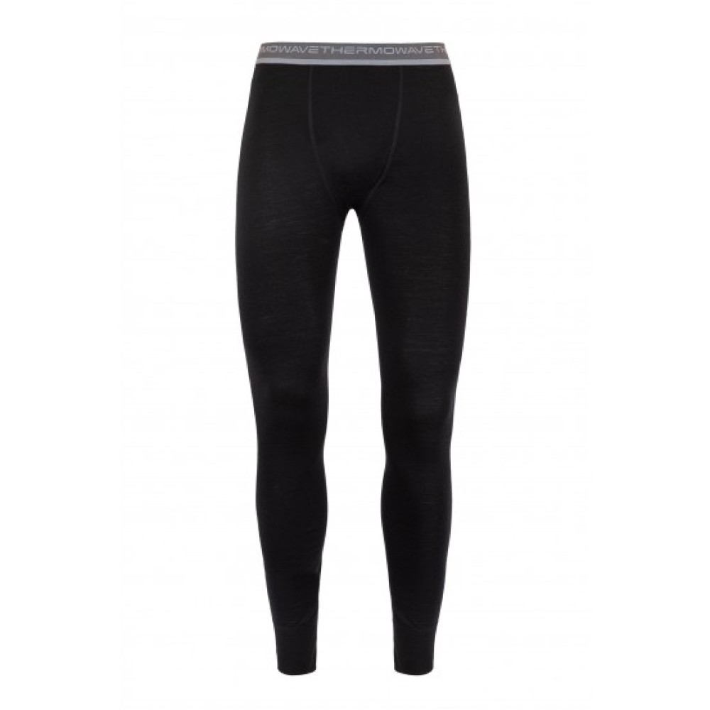 Ισοθερμικό παντελόνι ανδρικό THERMOWAVE Merino One50 - Μαύρο