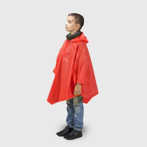 Παιδικό αδιάβροχο πόντσο ANORAK Jumper® κόκκινο