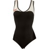 Γυναικείο μαγιώ CRESSI Dea Swimming Neoprene 1mm μαύρο / λευκό
