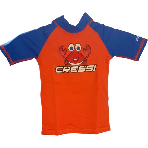 Παιδικό Rash Guard CRESSI πορτοκαλί / μπλε