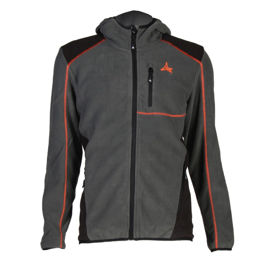 Ζακέτα Fleece APU Altai Hooddie Γκρι