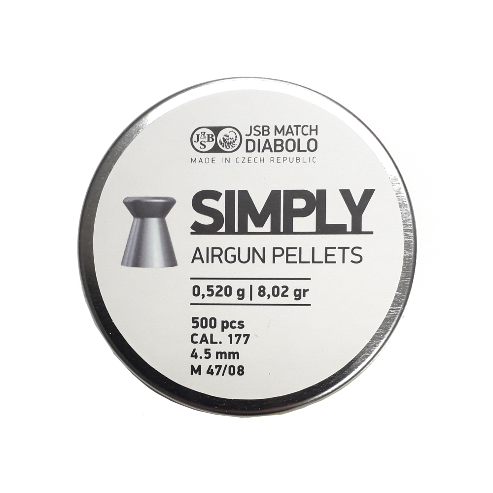 ΒΛΗΜΑΤΑ JSB TARGET Simply 4.50m/m (500 τεμ)