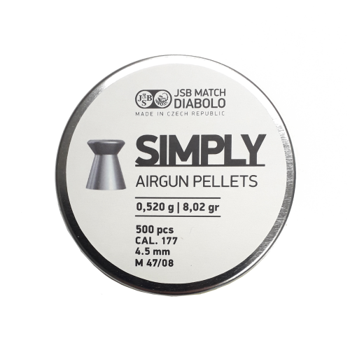 ΒΛΗΜΑΤΑ JSB TARGET Simply 4.50m/m (500 τεμ)
