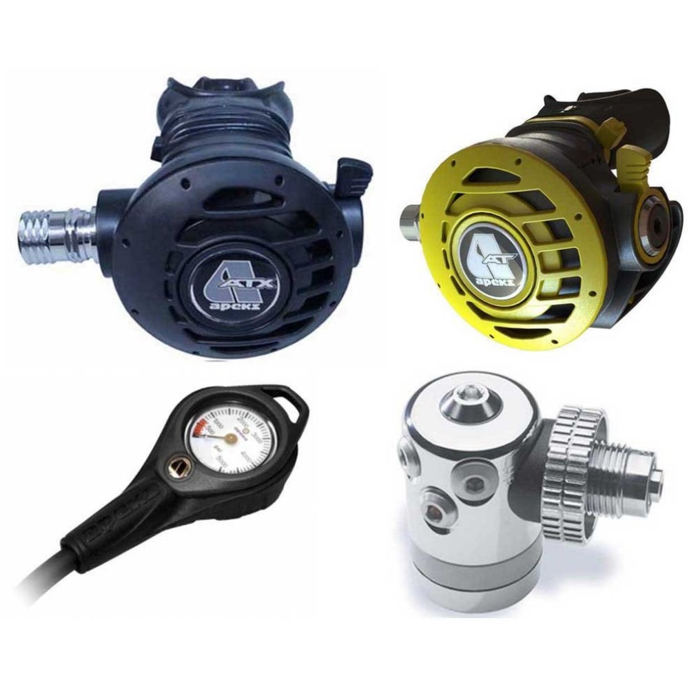 APEKS ATX/DS4+ATX OCTO DIN with MANOMETER ΡΥΘΜΙΣΤΗΣ ΠΙΕΣΗΣ SET