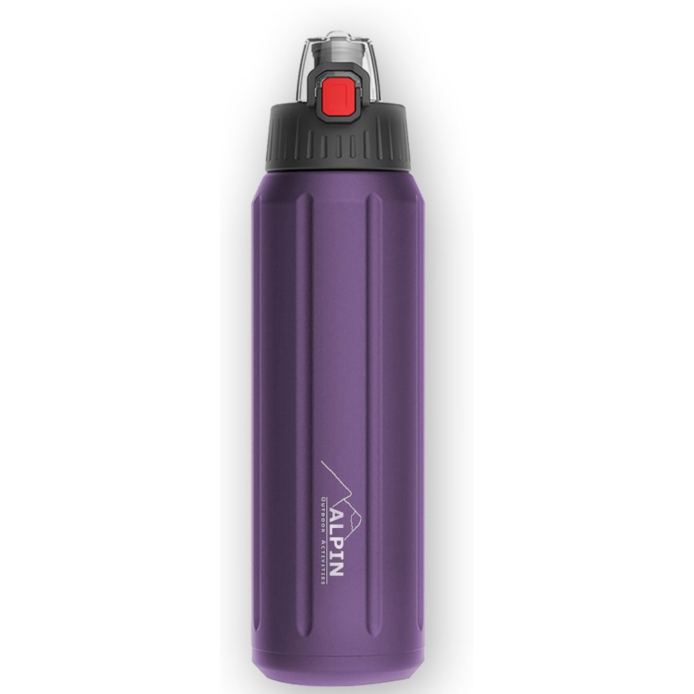ALPIN Θερμός Ανοξείδωτο με Μόνωση 6 στρωμάτων 450ml - μωβ