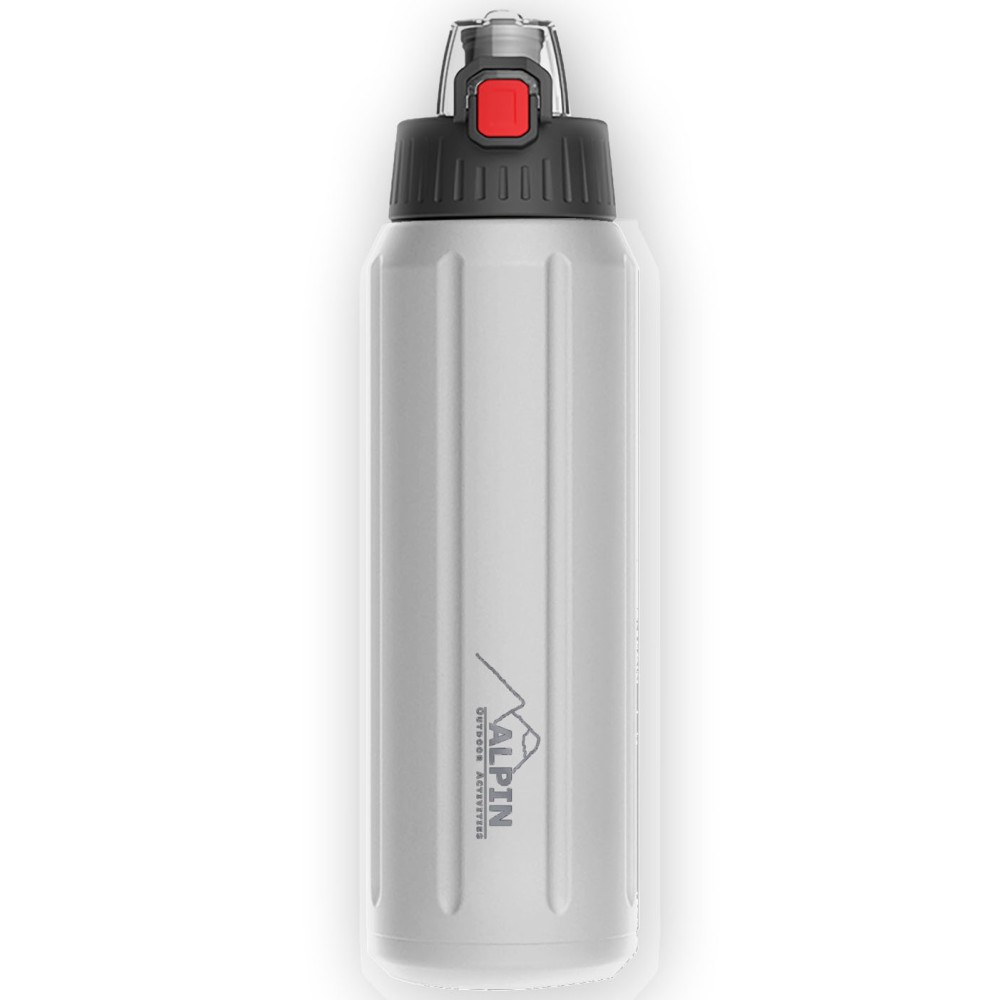 ALPIN Θερμός Ανοξείδωτο με Μόνωση 6 στρωμάτων 600ml - λευκό
