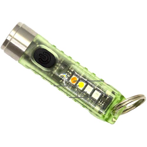 Φακός Μπρελόκ ALPINPRO Tiny (400 lum) - Πράσινο
