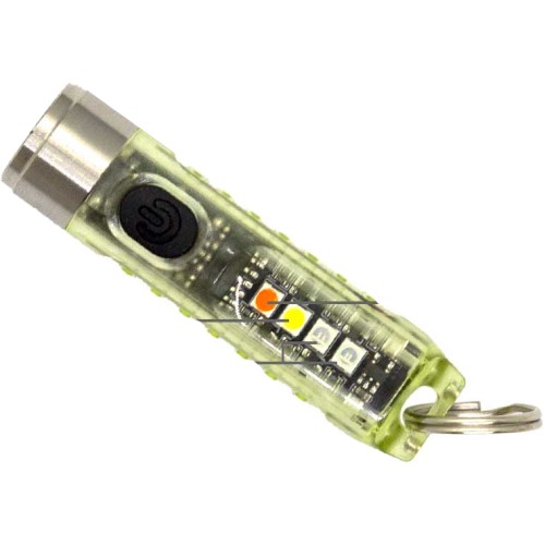 Φακός Μπρελόκ ALPINPRO Tiny (400 lum) - Κίτρινο