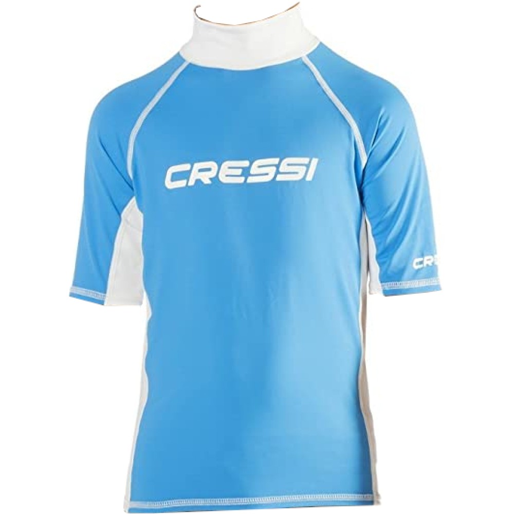 Παιδικό Rash Guard CRESSI κοντό μανίκι - γαλάζιο