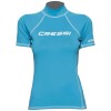 Γυναικείο Rash Guard CRESSi κοντό μανίκι - aquamarine