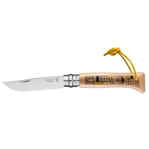 OPINEL No.08 Tour de France 2022 black-yellow