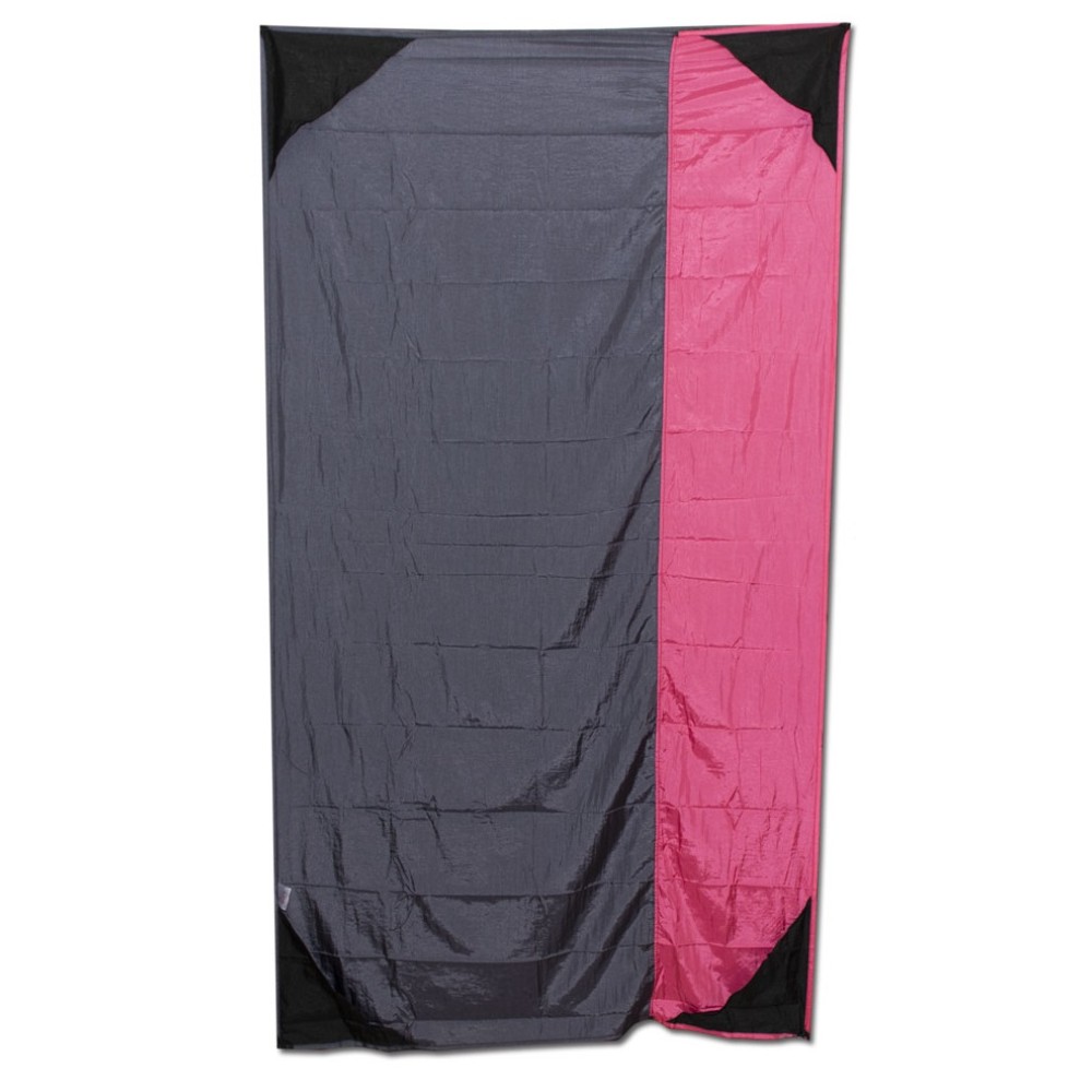 Προστατευτική ψάθα ALPINTEC Favour Single 100cm x 180cm - ανθρακίτης / ροζ