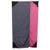 Προστατευτική ψάθα ALPINTEC Favour Single 100cm x 180cm - ανθρακίτης / ροζ