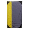 Προστατευτική ψάθα ALPINTEC Favour Single 100cm x 180cm - ανθρακίτης / κίτρινο