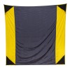 Προστατευτική ψάθα ALPINTEC Favour Family 210cm x 210cm - κίτρινο / ανθρακίτης / κίτρινο