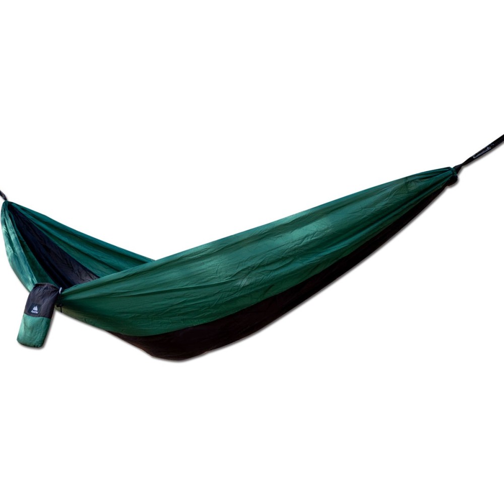 Αιώρα ALPINTEC Explorer Private 300cm x 155cm - μαύρο / σκούρο πράσινο